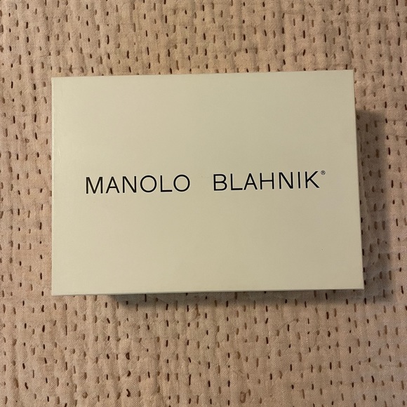 Manolo Blahnik cobalt blue suede BB 105 mm pumps size 38 - Picture 10 of 10